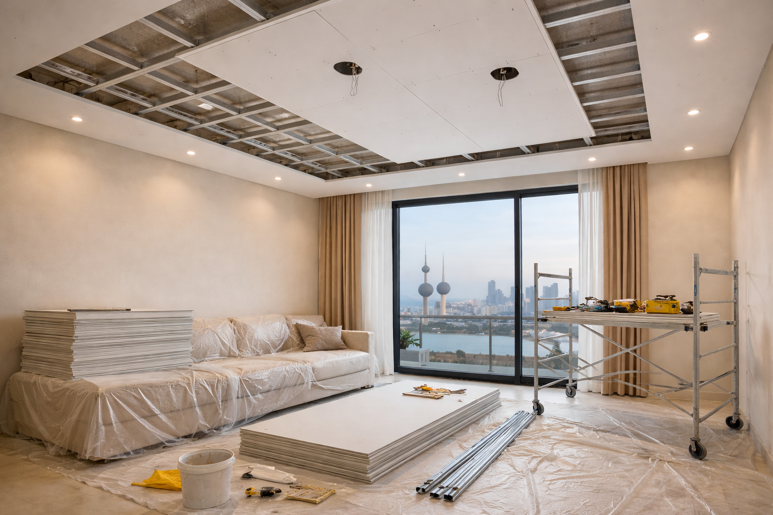 تركيب جبس بورد الكويت